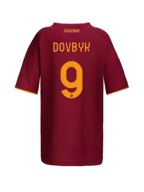 Zenske Futbalové oblečenie AS Roma Artem Dovbyk #9 2025-26 Krátky Rukáv - Domáci Zenske Futbalové oblečenie AS Roma Artem Dovbyk #9 2025-26 Krátky Rukáv - Domáci